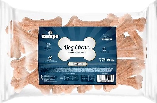 Zampa Natürel Press Kemik Köpek Ödülü 50 li 30-40g