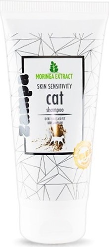 Zampa Moringa Özlü Deri Hassasiyet Doğal Kedi Şampuanı 200 ml