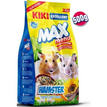 KIKI EXCELLENT KEMİRGEN HAMSTER YEMİ 500GR 16ADET