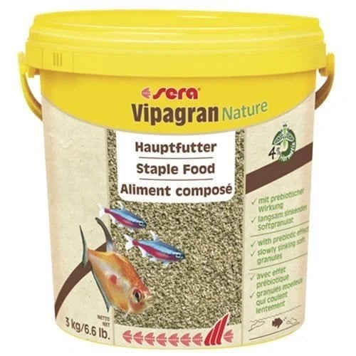 SERA VİPAGRAN NATURE TEMEL YEM - 3 KG