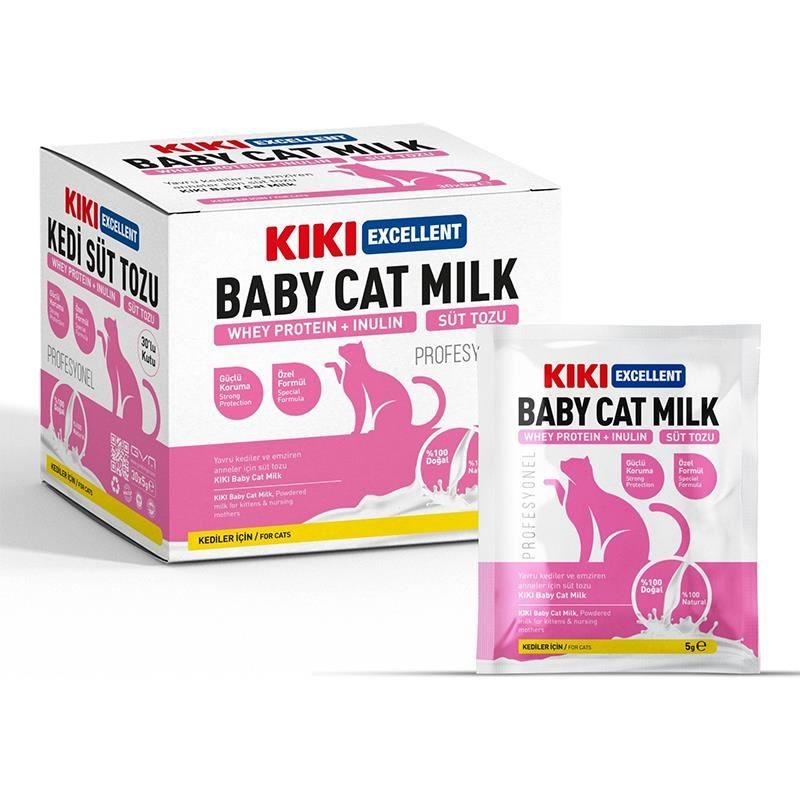 KIKI EXCELLENT KEDİ SÜT TOZU SAŞE 5GR 30ADET