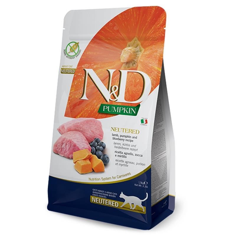 N&D PUMPKIN KUZU Y.MERSİN (KISIR)1,5KG