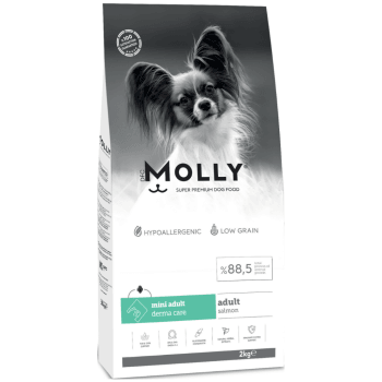MOLLY MINI SOMONLU KÖPEK MAMASI 2KG