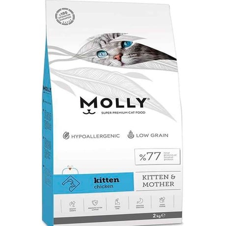 MOLLY KİTTEN TAVUKLU KEDİ MAMASI 2 KG