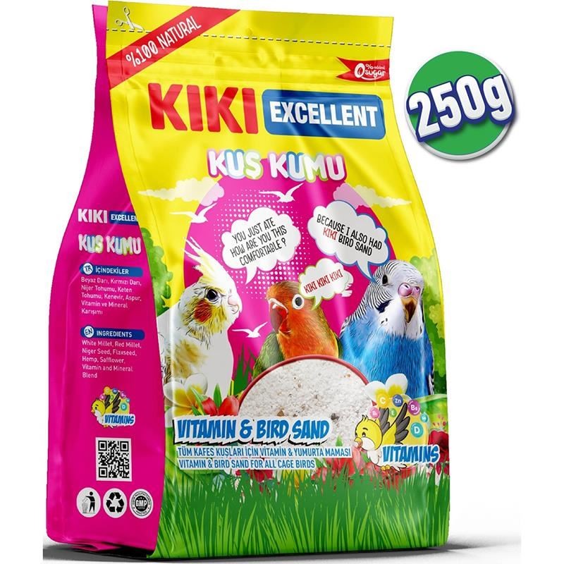 KIKI EXCELLENT KUŞ KUMU 250GR 12ADET