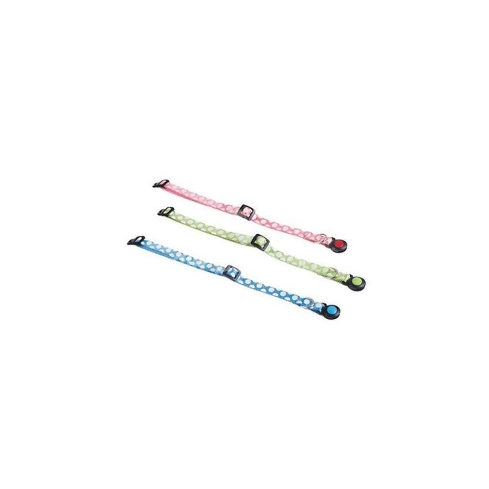 Zampa Elnora Çıngıraklı Kedi Boyun Tasması Pembe, 1x20-30 Cm