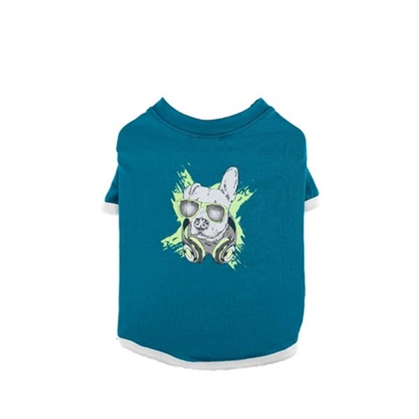 Zampa Cool Dog Neon Baskılı Yeşil Kedi & Köpek T-Shirt 5 Li