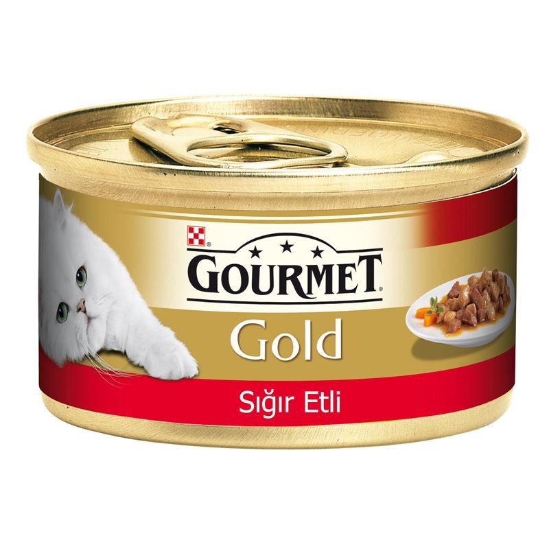 GOURMET GOLD PARCAETLİ SİGİRETLİ 85GR