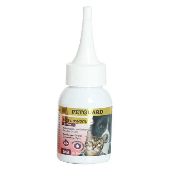 PETGUARD KEDİ KÖPEK GÖZ LOSYONU-50ML