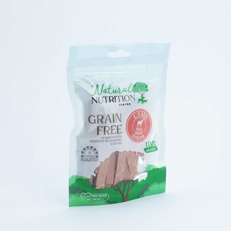 NATURAL NUTRİTİON KUZU ETİ ŞERİT KÖPEK ÖDÜLÜ 75GR