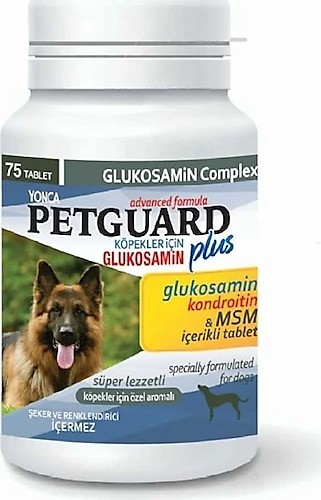 PETGUARD KÖPEK GLUKOSAMİN COMPLEX VİTAMİN