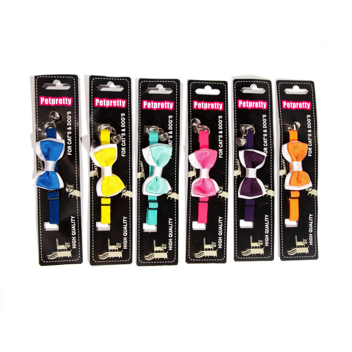 PETPRETTY PAPYONLU KEDİ KÖPEK TASMASI VP-1796