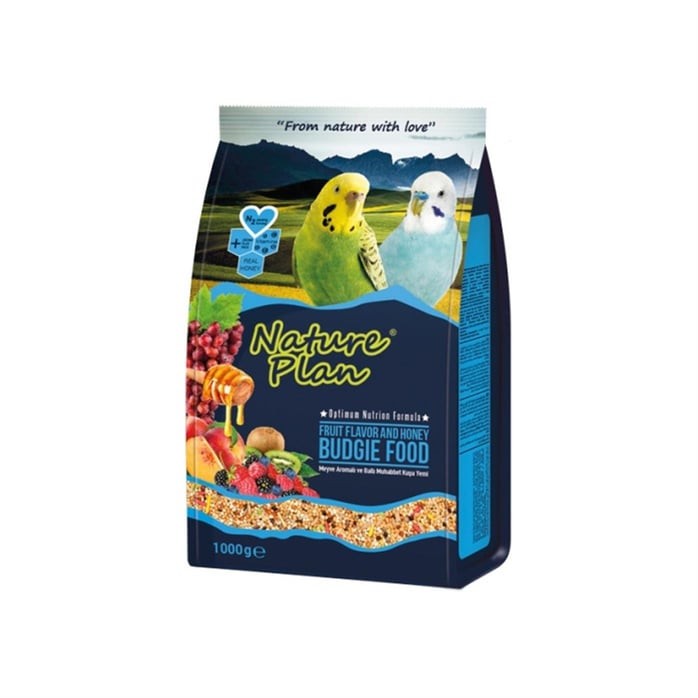 NATUREPLAN MEYVE VE BALLI MUHABBET KUŞU YEMİ 1KG