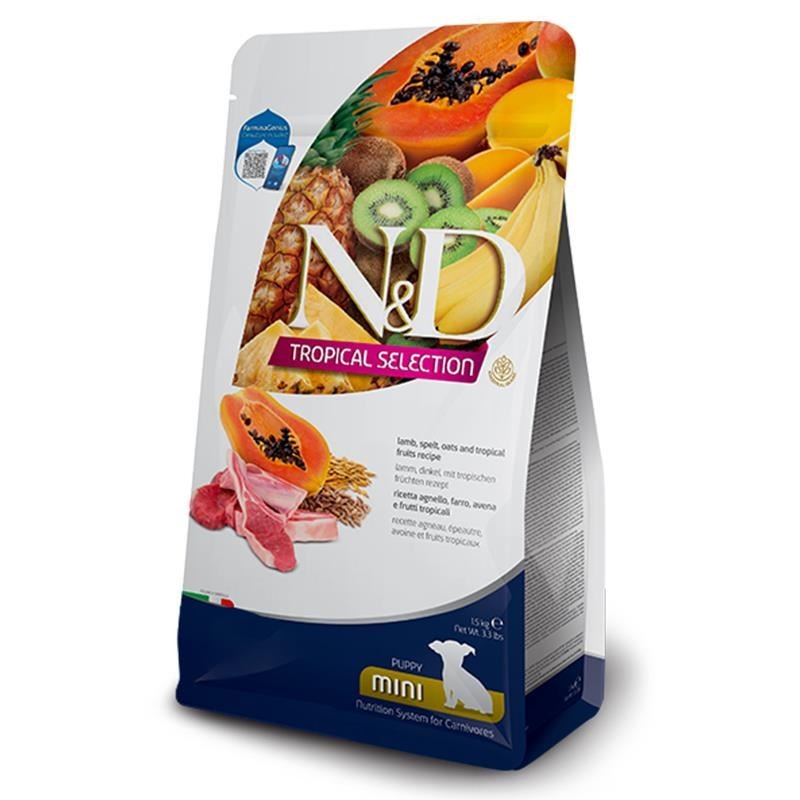 N&D DOG TROPICAL SELECTION LAMB PUPPY MINI 5KG