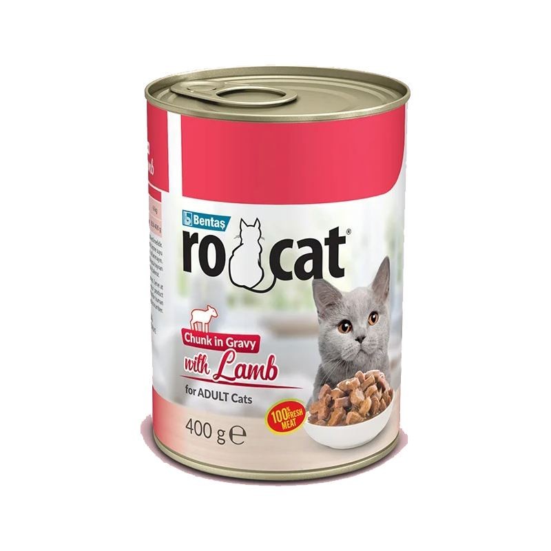 RO-CAT KUZULU YETİŞKİN PARÇAETLİ KEDİ KONSERVE