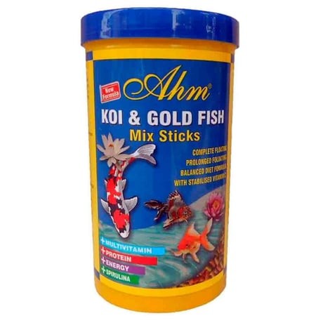 Ahm Koi Gold Fish Mix Sticks 1000 Ml