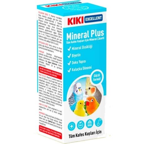 KIKI EXCELLENT KUŞ MİNERAL PLUS 25ML