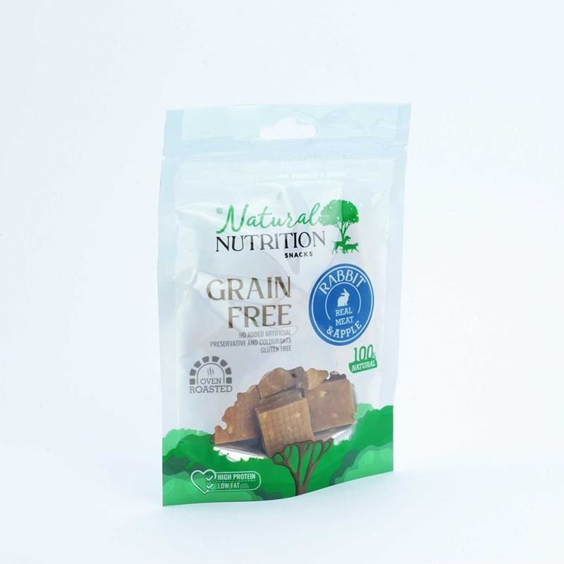 NATURAL NUTRİTİON TAVŞAN ETİ VE ELMALI KÖPEK ÖDÜLÜ 75GR