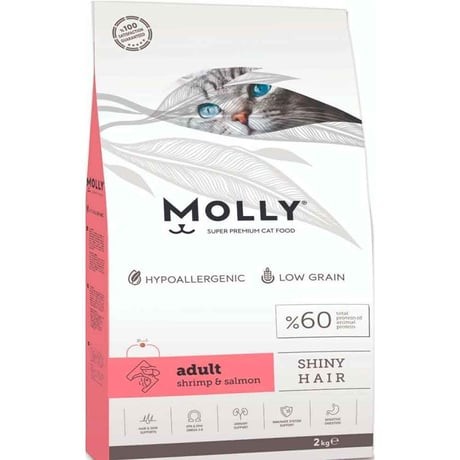 MOLLY KARIDES&SOMUN KEDİ MAMASI 2 KG