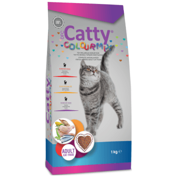CATTY COLORMİX KEDİ MAMASI 1 KG