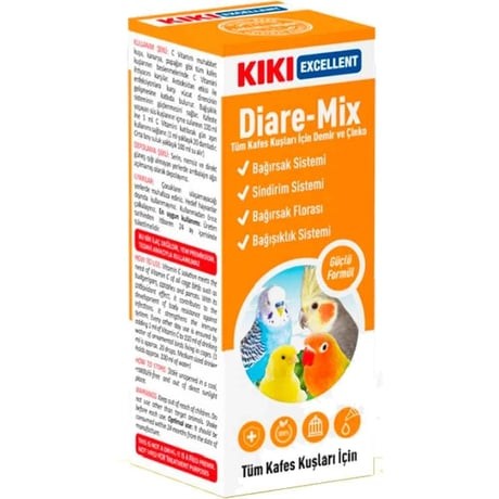 KIKI EXCELLENT KUŞ DİARE-MİX 25ML 16 ADET