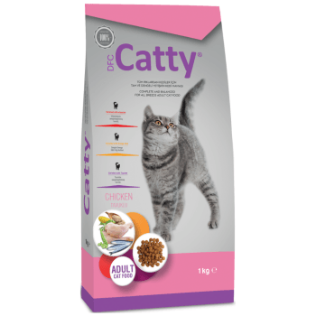 CATTY TAVUKLU KEDİ MAMASI 1 KG