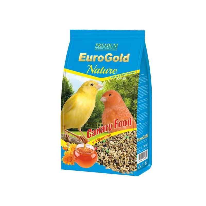 EUROGOLD BALLI VE MEYVELİ KANARYA YEMİ 500GR (12ADET)