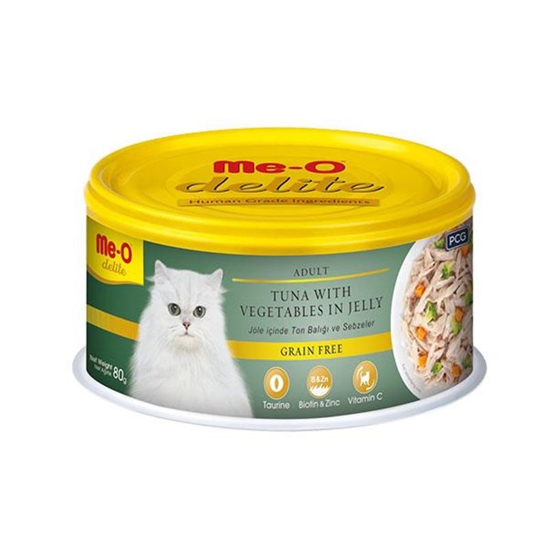 ME-O TON BALIKLI&SEBZELİ KEDİ MAMASI 80GR