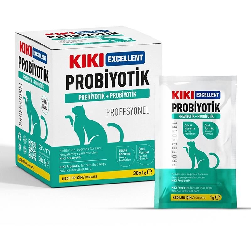 KIKI EXCELLENT KEDİ PROBİYOTİK SAŞE 1GR 30 ADET