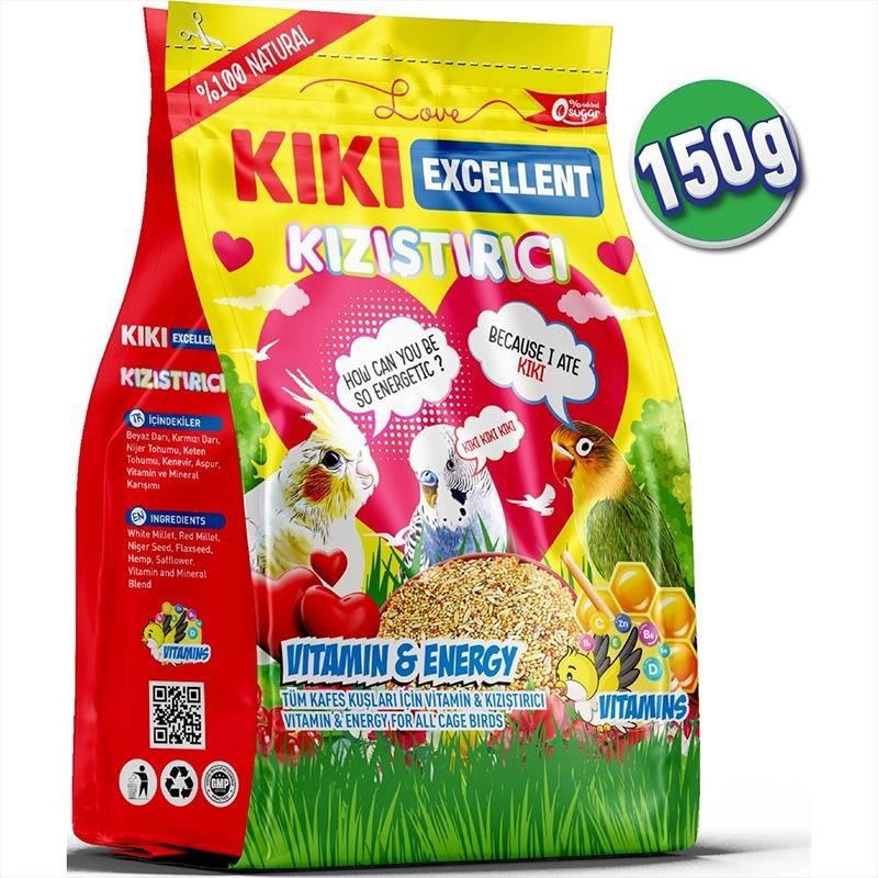 KIKI EXCELLENT KUŞ KIZIŞTIRICI 150GR 12ADET