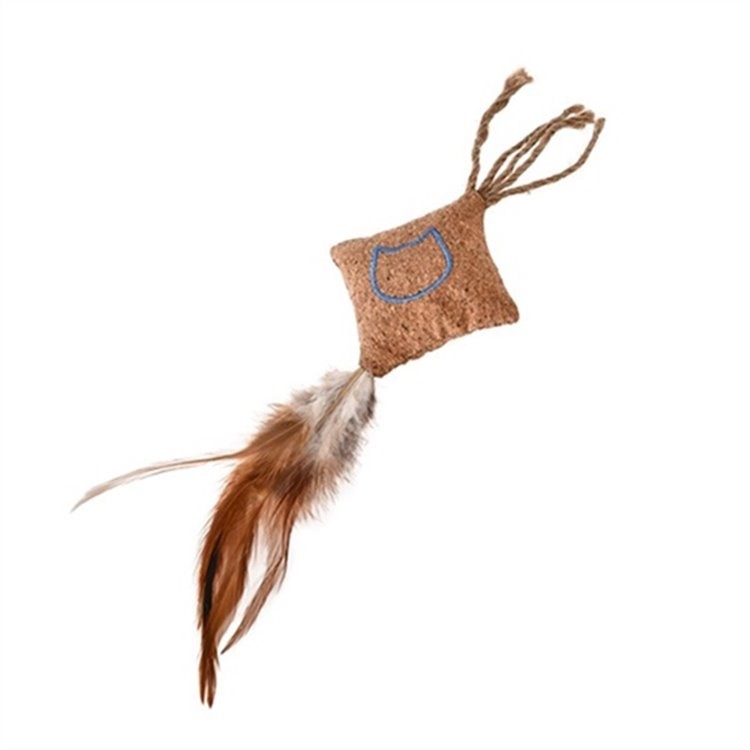 CAT TOY KEDİ BASKILI HASIR YASTIK OYUNCAK