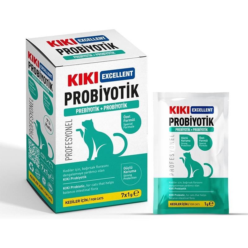 KIKI EXCELLENT KEDİ PROBİYOTİK SAŞE 1GR 7ADET