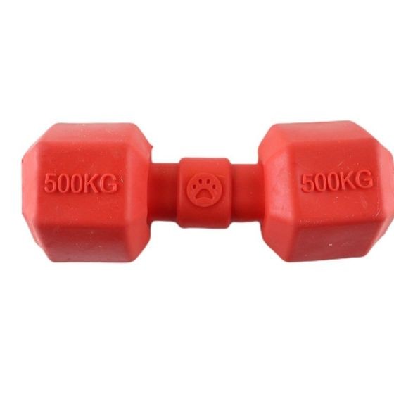 Zampa Rubber Köpekler İçin Dumbell 500KG Ödül Oyuncağı, 20cm