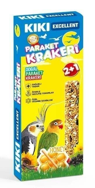 KIKI EXCELLENT PARAKET KRAKER 3X10LU