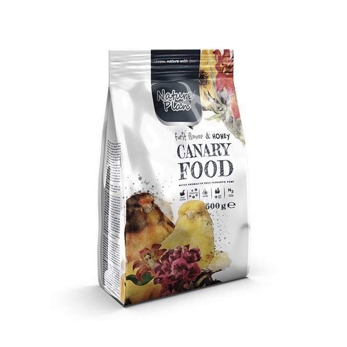 NATUREPLAN MEYVE VE BALLI KANARYA YEMİ 500GR.