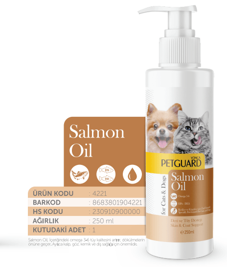 PETGUARD SOLMON OİL KEDİ KÖPEK 250ML