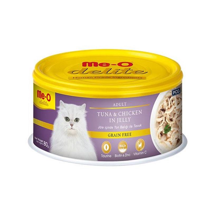 ME-O TUNA&TAVUKLU KONSERVE YAŞ MAMA 80 gr