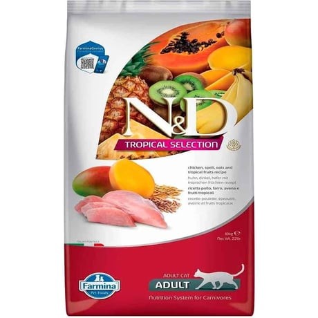 N&D CAT TROPICAL SELECTION CHIECKEN 10KG