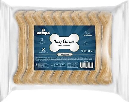 Zampa Natürel Press Kemik Köpek Ödülü 10 lu 90-100g