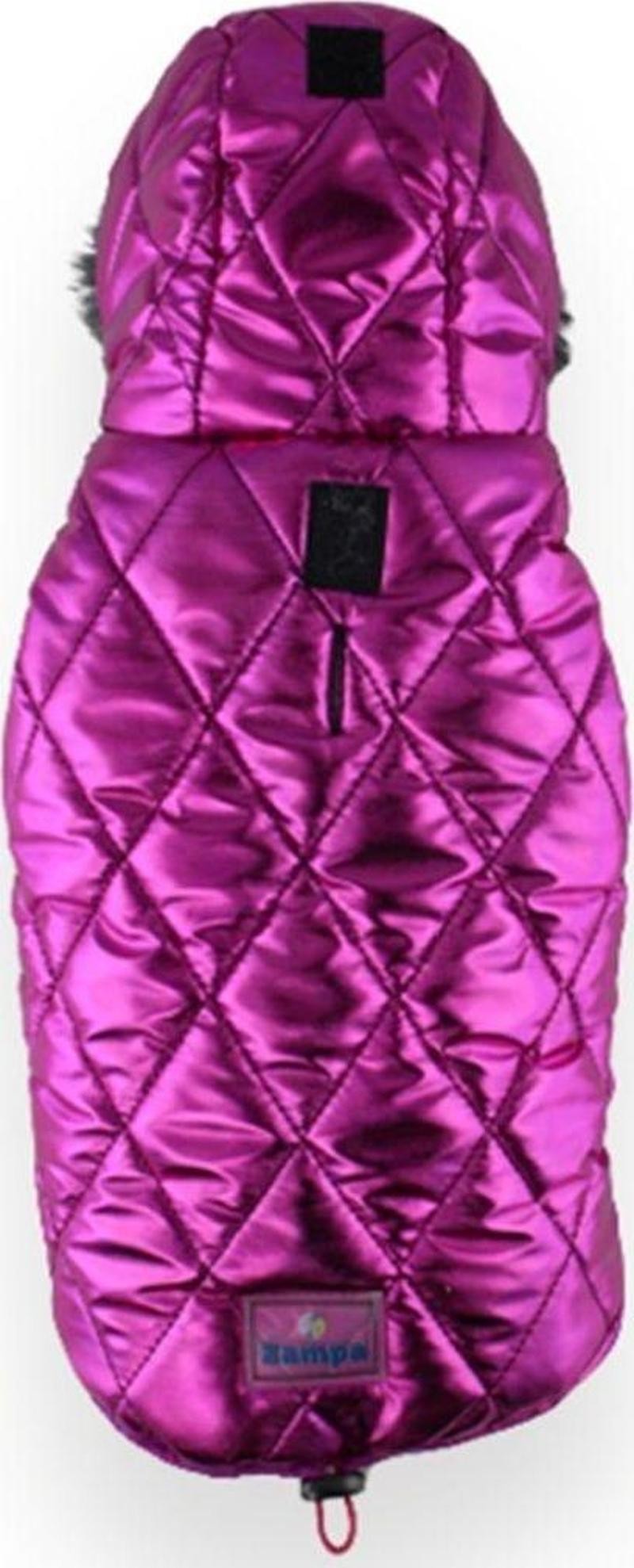 Zampa Shiny Kapüşonlu Mont Fuşya - 2XL