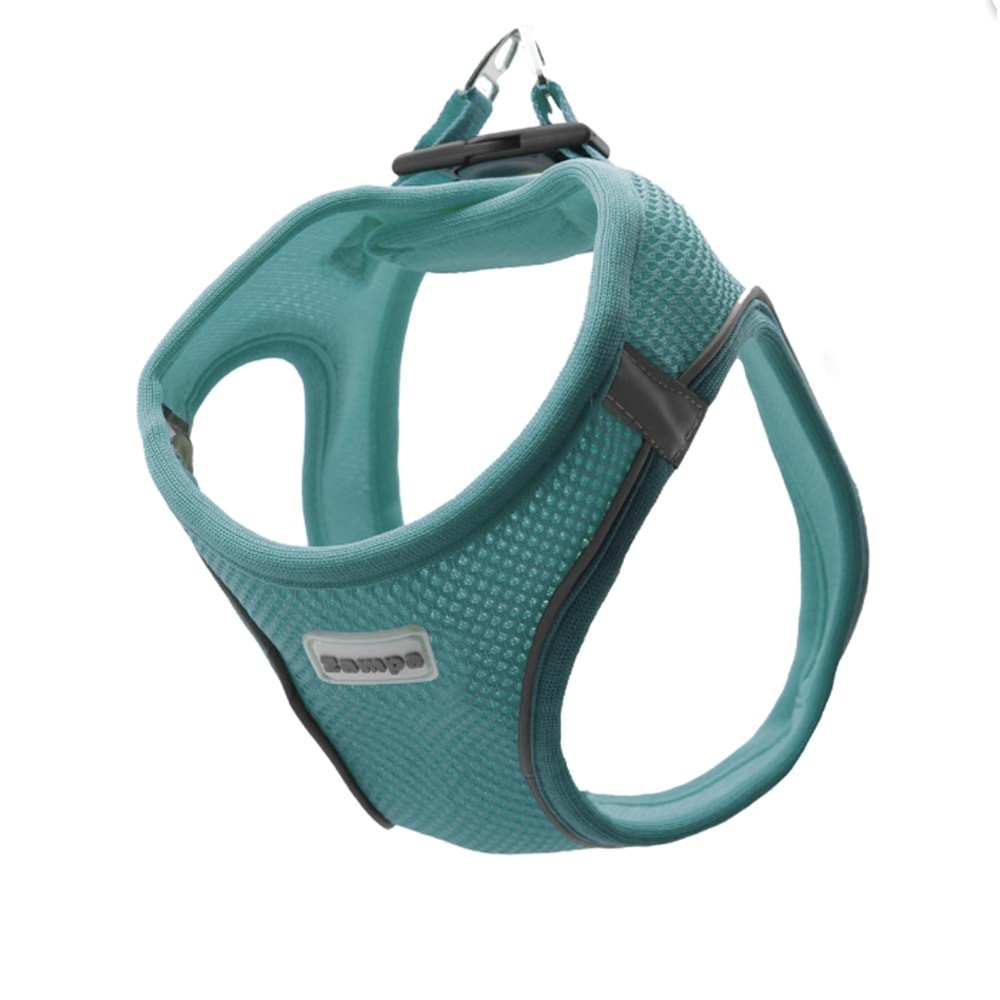Zampa Air Mesh Kedi Köpek Göğüs Tasma Xs Turkuaz