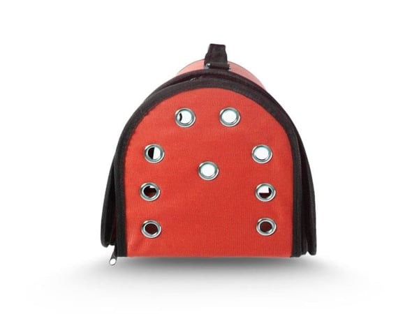 Zampa Flybag Kedi Köpek Mukavvalı Taşıma Çantası Kırmızı