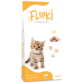 FLOKİ KİTTEN KEDİ MAMASI 15KG