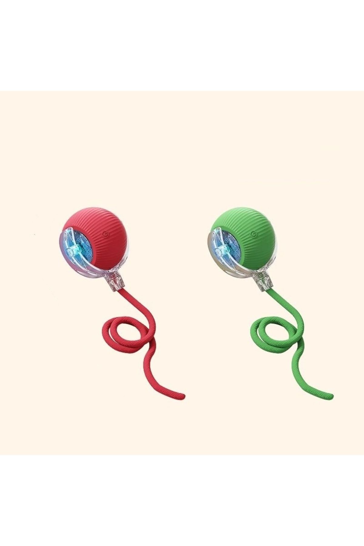 EVCİL HAYVAN İPLİ USB SARJLI HAREKETLİ TOP