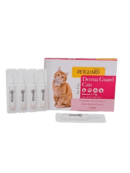 PETGUARD DERMA GUARD 1-7KG CAT