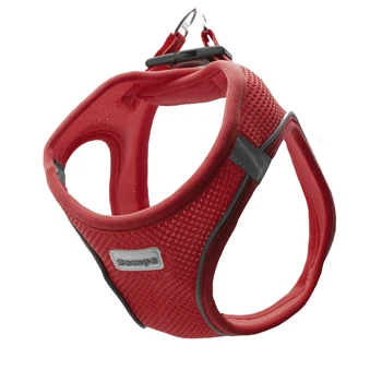 Zampa Air Mesh Kedi Köpek Göğüs Tasma 2xs Kırmızı
