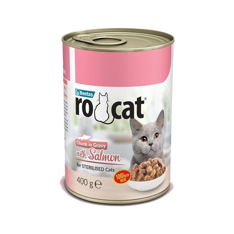 RO-CAT SOMONLU KISIR PARÇAETLİ KEDİ KONSERVE