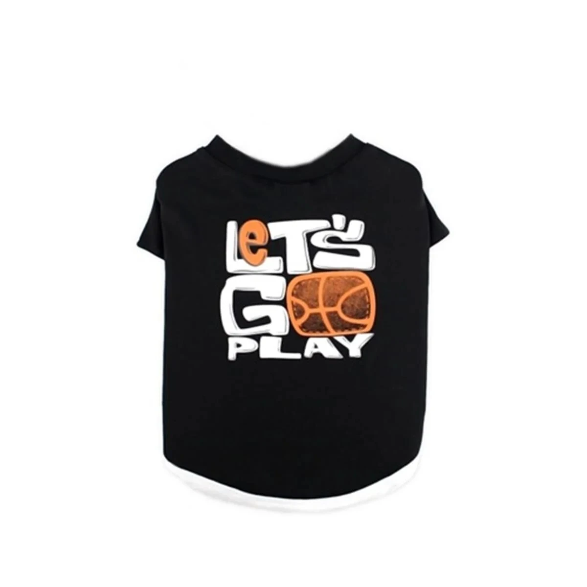 Zampa Let's Go Play Siyah Kedi & Köpek T-Shirt 5 Li