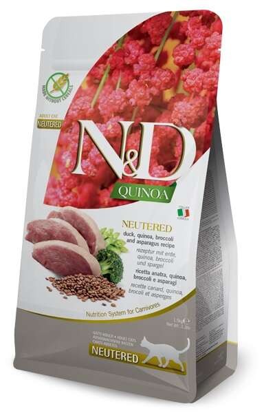 N&D QUINOA ÖRDEK BROKOLI KUSKONMAZ KISIR 1,5KG