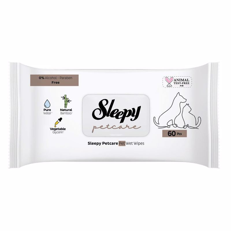 SLEEPY PETCARE ISLAK BAKIM HAVLUSU